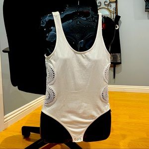 Top shop white bodysuit